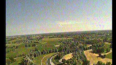 FPV Swift II 5.8GHz first flight with EzOSD