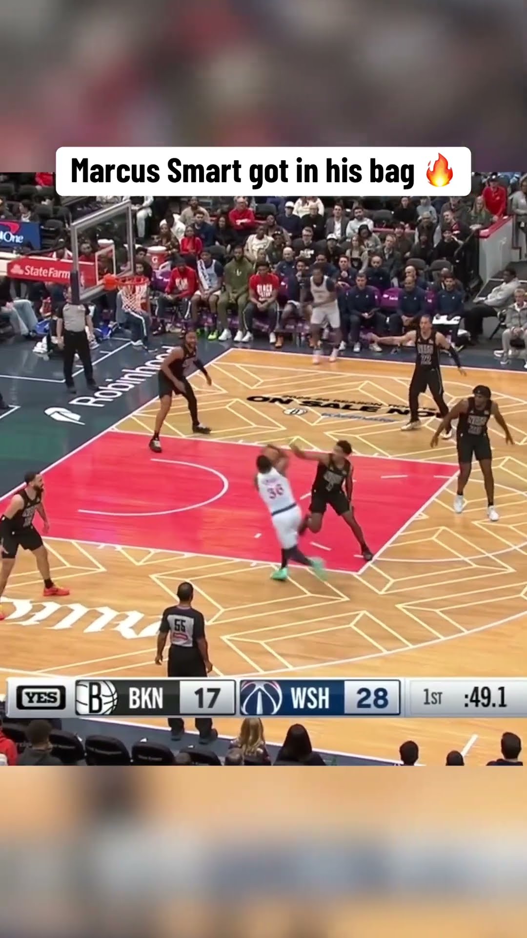 Marcus Smart with the moves ?‍?