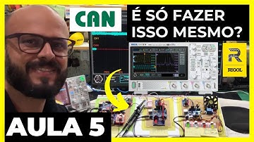 Ficou Super FÁCIL! Como Decodificar PROTOCOLO CAN Automotivo com RIGOL DHO814 - Eletronica Facil