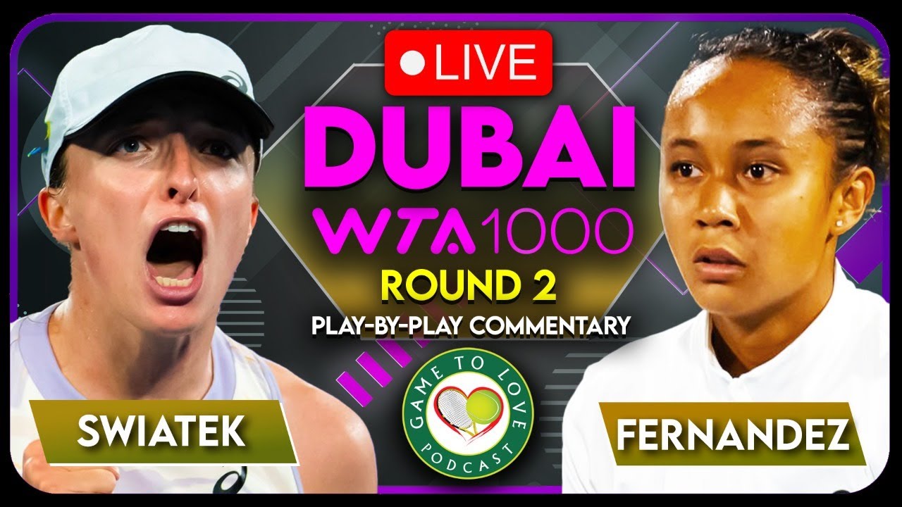 Dubai: Swiatek improves to 2-0 vs. Fernandez