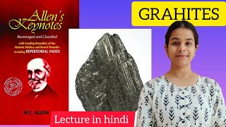 Graphites Homeopathic Medicine Allens Keynotes Materia Medica In Hindi Easy Explanation