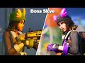 Pretending to be Boss Skye the Entire Game in Fortnite