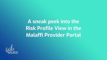 Malaffi Updates - Introducing Risk Profile