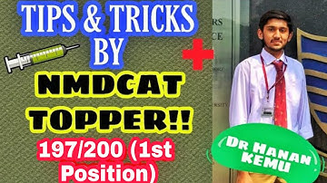 Score 200 MARKS In MDCAT 2025 | Complete Guide By MDCAT Kemcolian Topper!