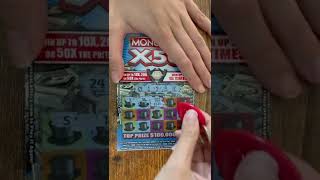 💵 Satisfying Scratch Ticket win 💵 #asmr #monopoly screenshot 5