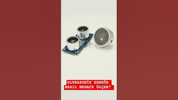 Ultrasonik Sensör Nasıl Mesafe Ölçer? | Yarasalar Gibi Çalışıyor #muhendislik #bilim