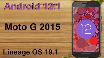 How to Update Android 12.1 in MOTOROLA MOTO G 2015(Lineage OS 19.1) Custom Rom Install and Review