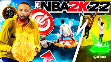 My 99 STEPH CURRY BUILD + CURRY SLIDE is UNSTOPPABLE in NBA 2K22..