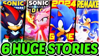 HUGE Sonic News Roundup, 2024 Game Info, Sega Confirms Leak, Adventure Remake, & MUCH More!