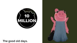 How To Get The Good Old Days Badge 10m Visits Roblox Piggy But Nostalgia