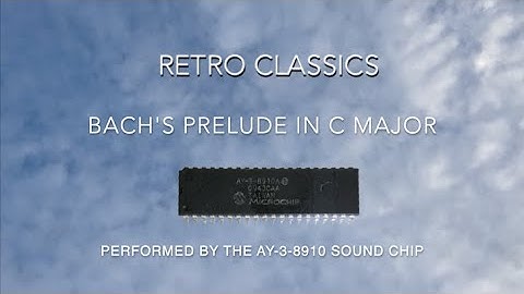 Classics on the AY-3-8910 Chip - Bach