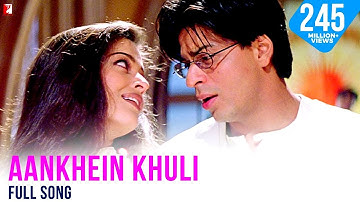 Aankhein Khuli Song | Mohabbatein | Shah Rukh Khan, Aishwarya Rai | Lata Mangeshkar, Udit Narayan