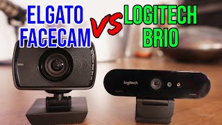 Elgato Facecam VS Logitech Brio  In Depth Comparison!