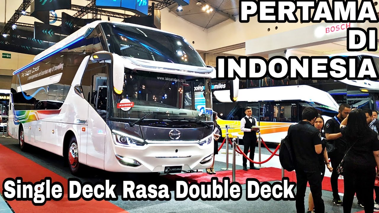 (GIIAS 2019) Review Bus Laksana SR2 HD Prime Suite Class, Bus Single ...