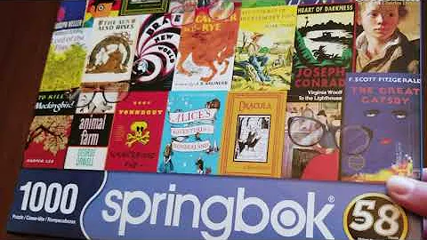 Nostalgic Novels TIMELAPSE | Springbok Puzzle 🧩