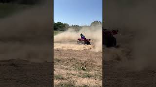 Just rippin @CboysTV #quad #lifewideopen #dirtbike #country #stupiddrivers