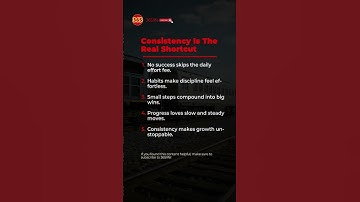 Consistency Is The Real Shortcut #success#motivation #video #shorts #viralvideo #viralshorts