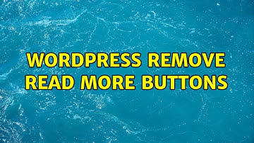 Wordpress: Remove Read More Buttons (4 Solutions!!)