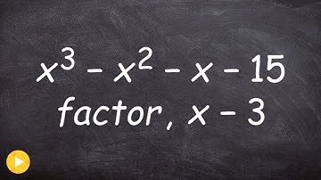 How to determine if a factor is a factor of a polynomial using factor theorem