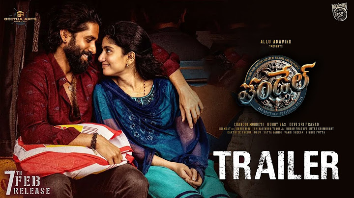Thandel Movie Official Trailer | Naga Chaitanya, Sai Pallavi | Chandoo Mondeti | Devi Sri Prasad