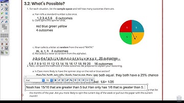 Unit 8, Lesson 3 What are Probabilities? Lesson Video