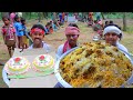 Village Style Cooking Chicken Biryani for Village Tribe Kids & People | villfood Kitchen