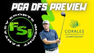 PGA DFS Preview - Corales Puntacana Resort \& Club Championship