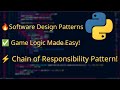 🔥 How to Handle Game Events Like a Pro! | Chain of Responsibility Pattern in Python