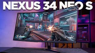 MONITOR 34" QHD COM 165HZ - NEXUS WIDE 34 NEO S