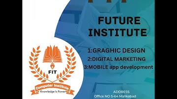 FIT Computer institute _ Graphic design course , Web development course in Rawalpindi