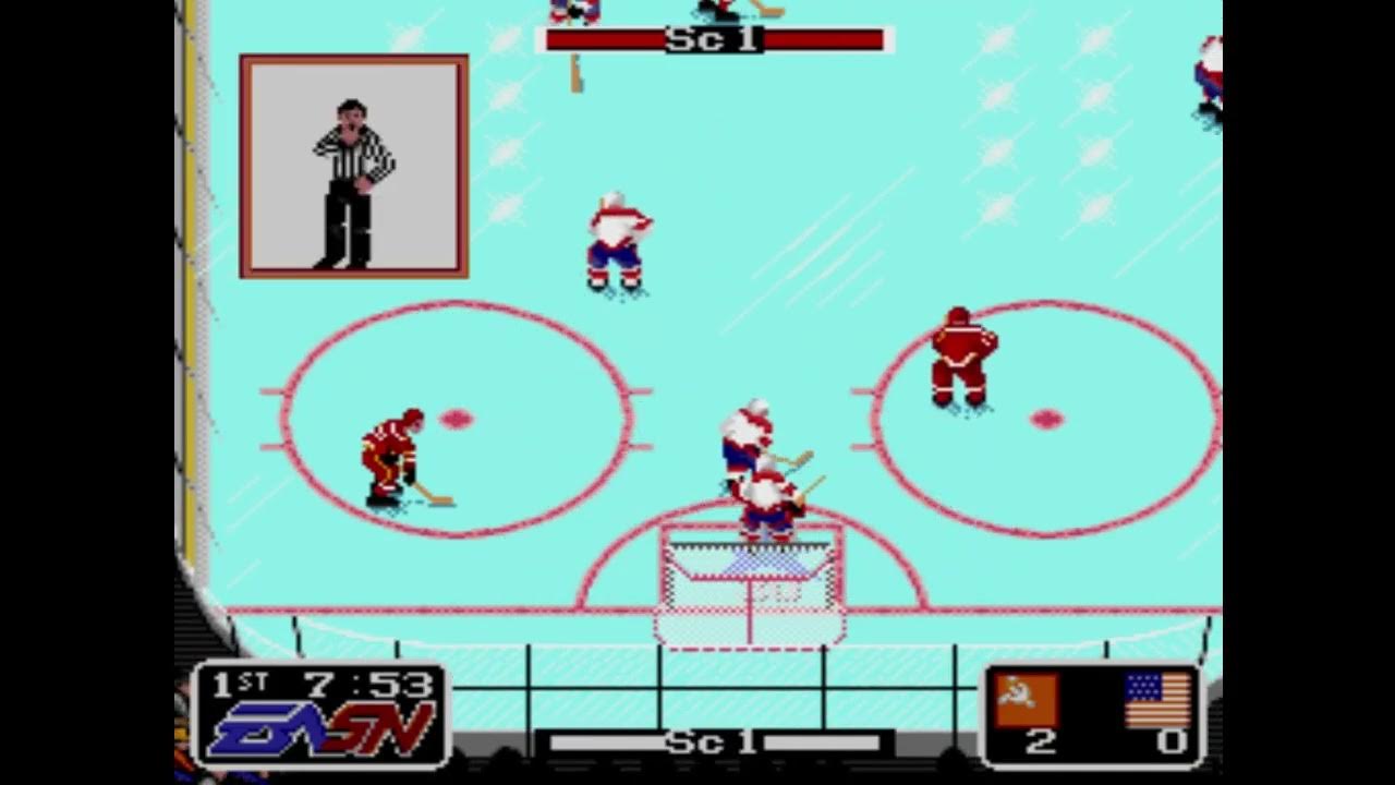 EA Hockey [Console/Hockey] USSR Team USA YouTube