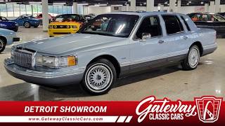 1993 Lincoln Town Car Signature Gateway Classic Cars Detroit #2617