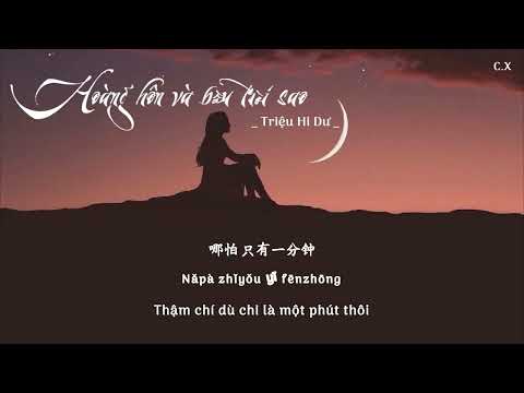 Video [Vietsub + Pinyin] Hoàng hôn và bầu trời sao - Triệu... - youtube