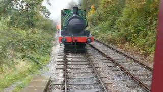 Steam Train - World's Oldest Railway at Middleton Station, Leeds, England