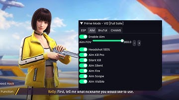 AIMKILL☠️MOD MENU🔥Antiban FF Panel🔥Free Fire Injector🔥Ob51 Free Fire Hack😈FF panel #jujutsukaisen3