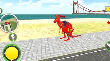 Unique Kangaroo Robot Transforming Game - Android Gameplay | Action Gameplay |