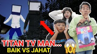 ARIK DISERANG TITAN TV MAN JAHAT UNTUNG DITOLONG TITAN TV MAN BAIK?? GARA GARA INI | Mikael TubeHD