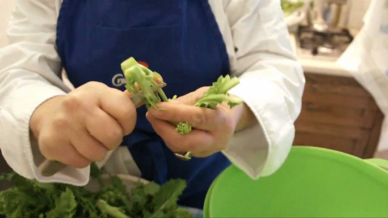 Orecchiette strascinate con cime di rapa