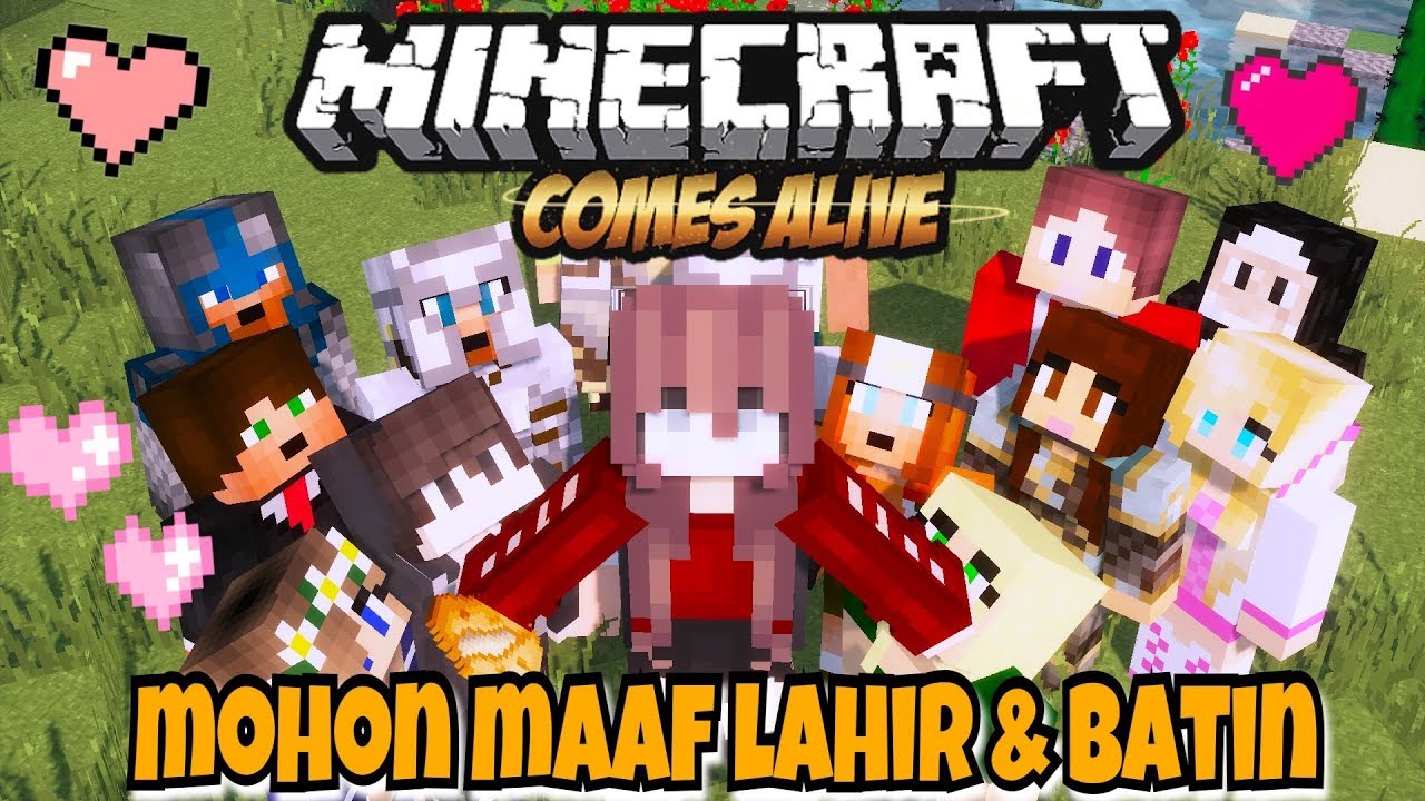 MOHON MAAF LAHIR DAN BATIN 🙏🏻🙏🏻 - MINECRAFT MODS SURVIVAL INDONESIA