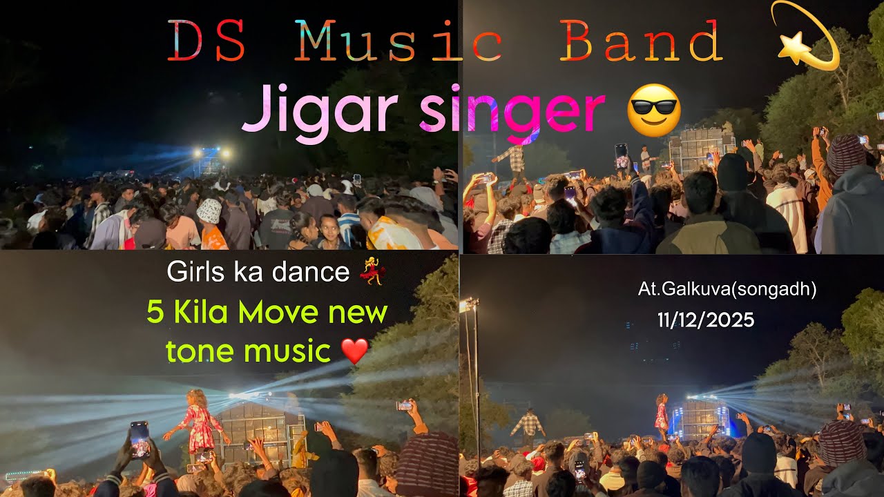 5 kill move girls dance 💃🏼 Ds Music band Jigar singer 😎