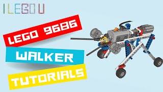 LEGO 9686 WALKER Building Instructions - WALKER TUTORIALS - YouTube