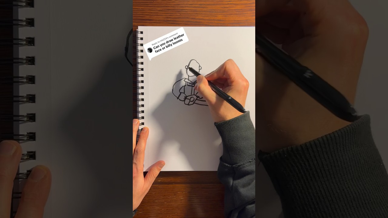 How to draw leatherface&hellip; #leatherface #chainsawman #halloween #draw #drawing #howtodraw #art #talent