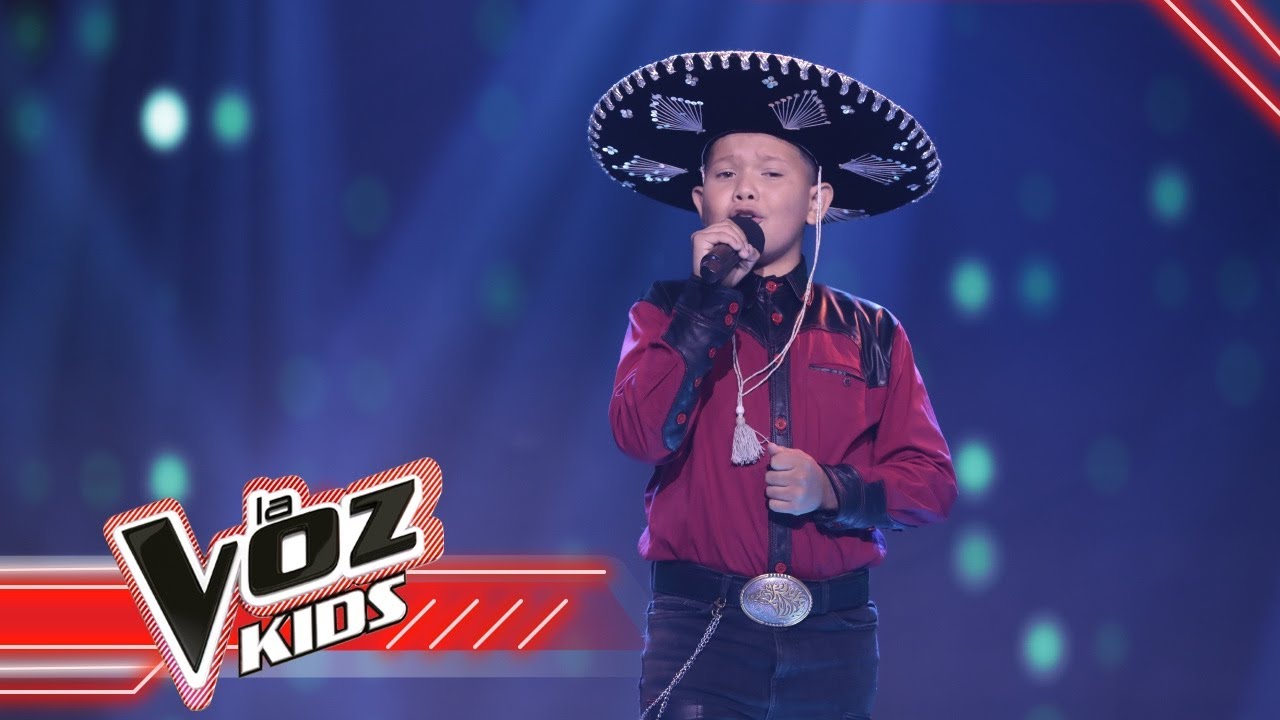 Leyder ‘El potrillo con amor’ canta ‘Los mandados’  | La Voz Kids Colombia 2021