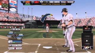 MLB 12 The Show - Online Game - Reds vs. Giants
