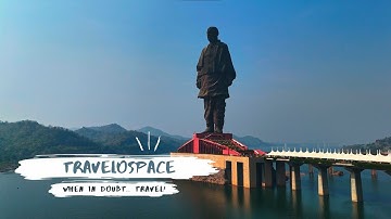 Stunning Aerial Views of the Statue of Unity | Drone Footage | World