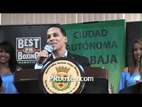 Conferencia de Prensa 'A Puo Limpio' en Toa Baja C...