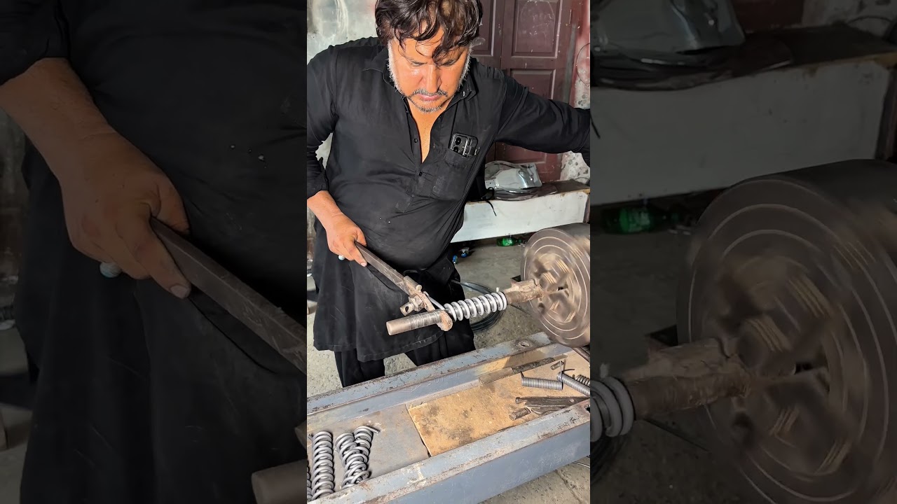 Pure Handwork: Turning Wire into Spring 