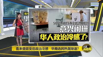 八点最热报 18/09/2020   押注希盟却没希望  华人选民政治热退潮了？