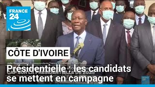 Présidentielle en Côte d'Ivoire : les candidats se mettent en campagne • FRANCE 24
