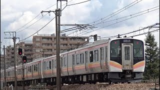 E129系B17+A19編成　信越本線下り普通441M